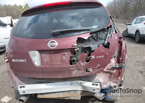 2007 Nissan Murano S z USA, uszkodzony, nr VIN JN8AZ08W57W659853